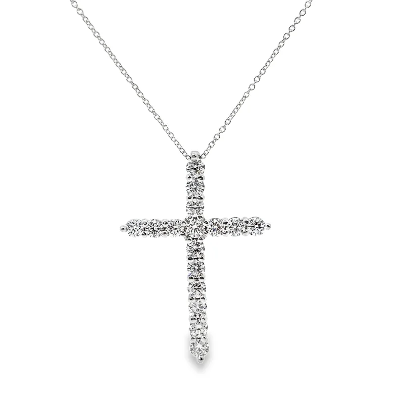 Forevermark 1.71 Cttw. White Gold Diamond Cross Pendant