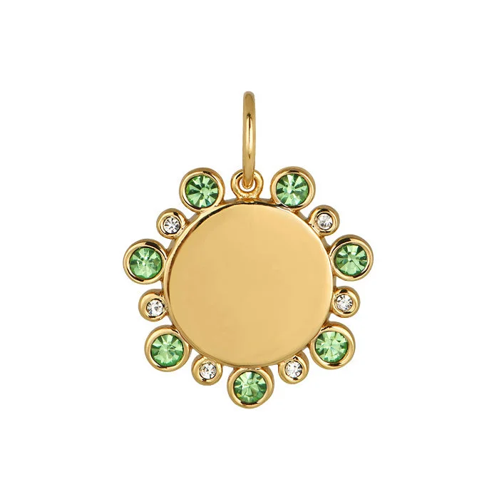 Goldbug August Birthstone Pendant