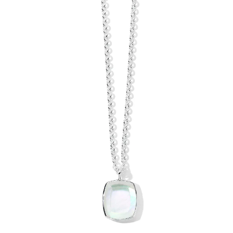 IPPOLITA Rock Candy Cushion-Cut Pendant Necklace in Sterling Silver