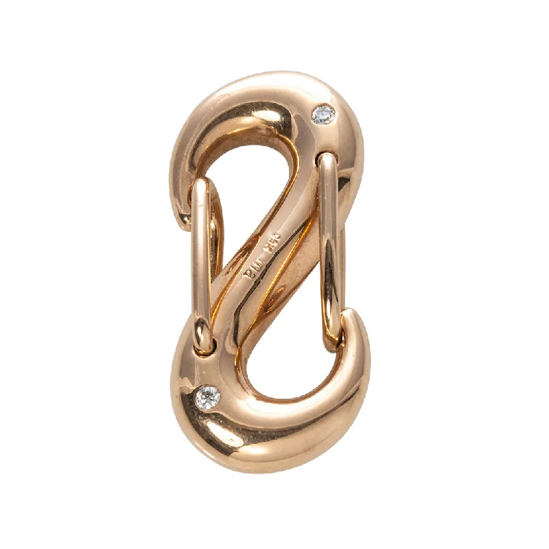 Marla Aaron 18K Gold Pushmipullyu Lock