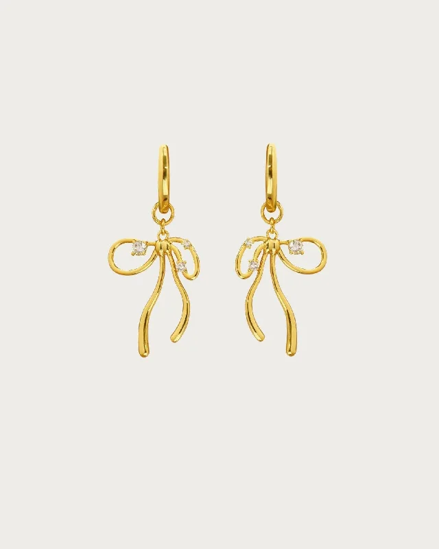 The Miffy Earrings in Gold