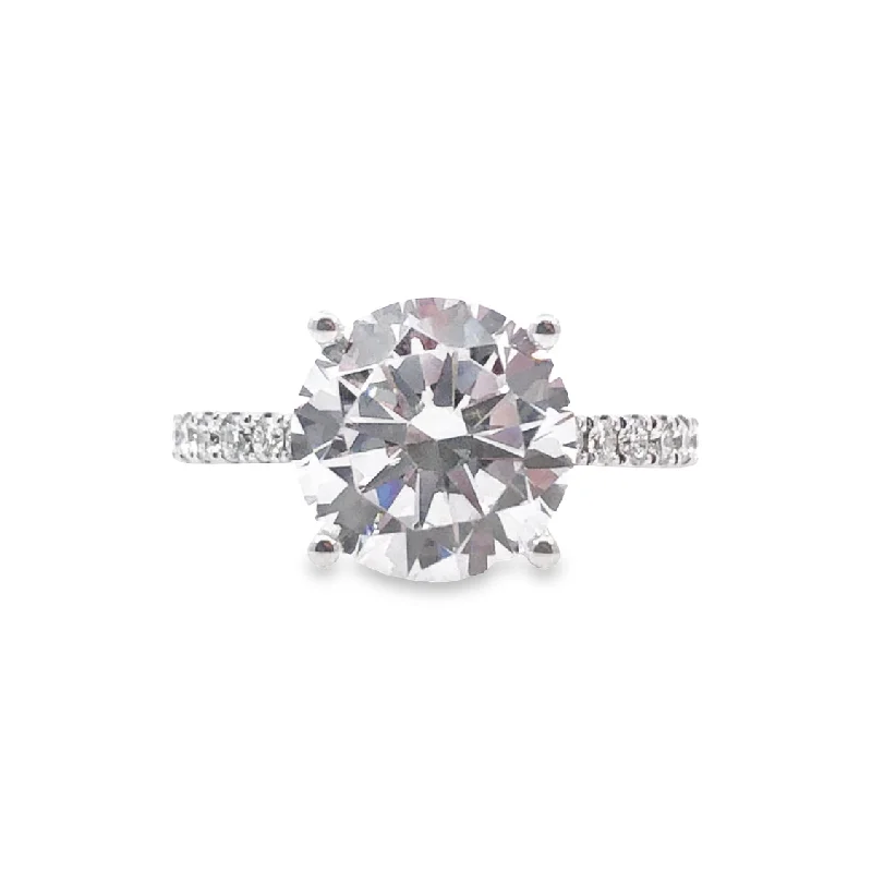 A. JAFFE Diamond Engagement Ring