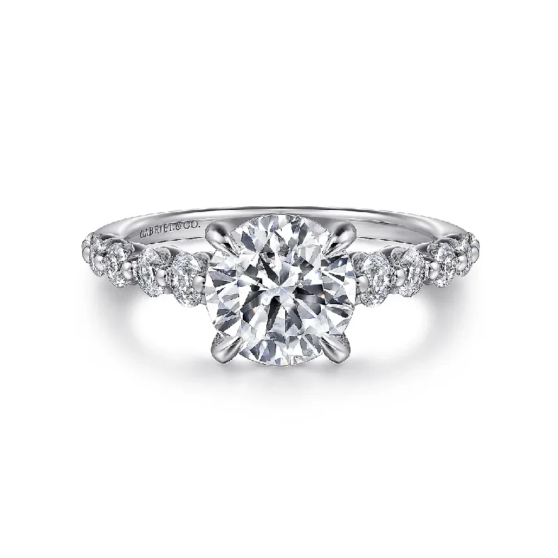 GABRIEL & CO "Contemporary" Engagement Ring