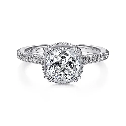 GABRIEL & CO "Contemporary" Engagement Ring