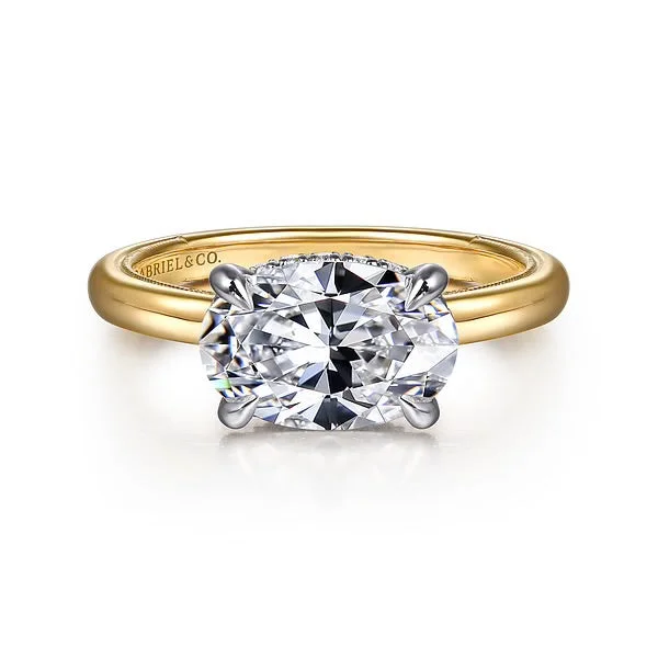 GABRIEL & CO "Classic" Engagement Ring