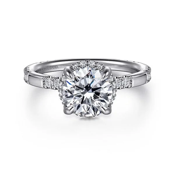 GABRIEL & CO "Contemporary" Engagement Ring