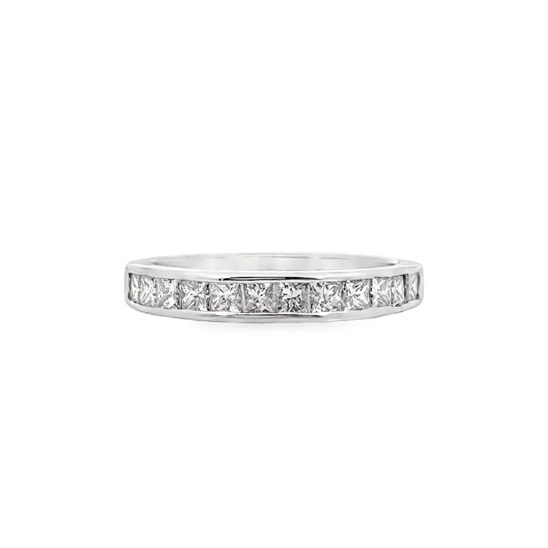 White Gold Diamond Wedding Band