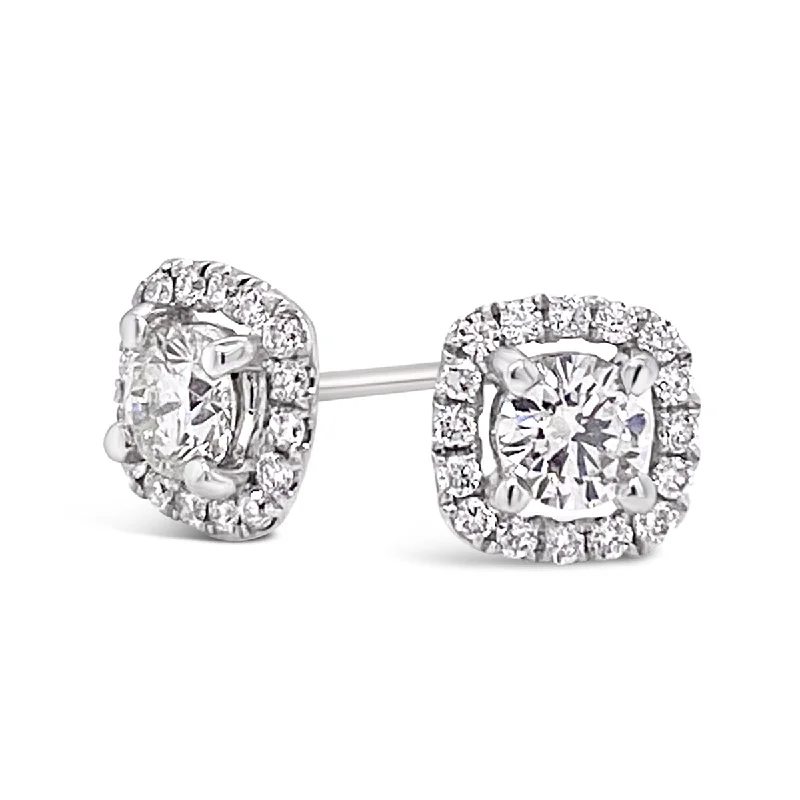 Forevermark Diamond Halo Earrings