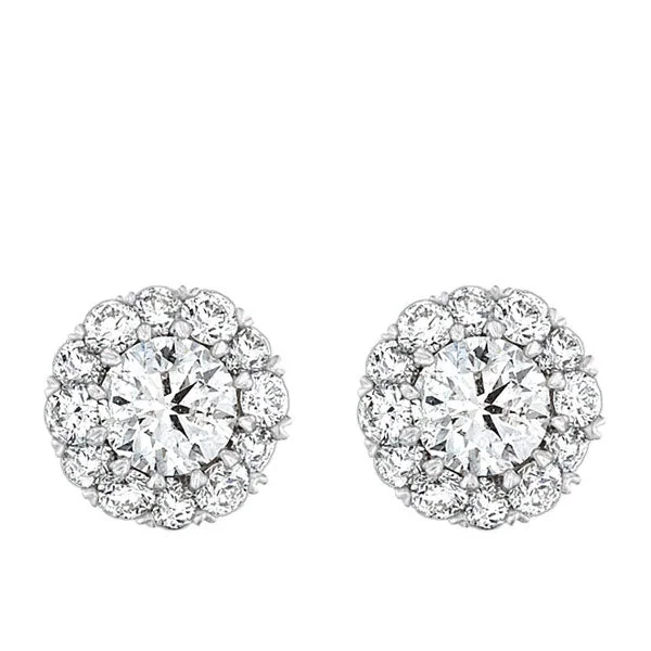 White Gold Diamond Earring Jackets