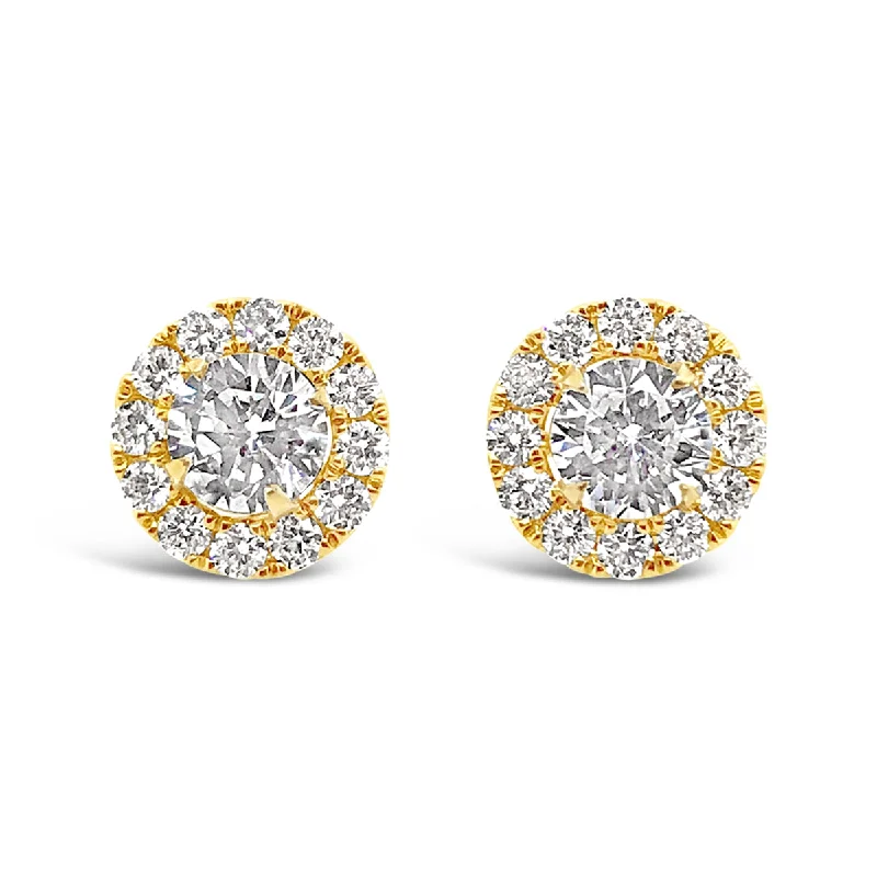 Yellow Gold Diamond Earring Jackets