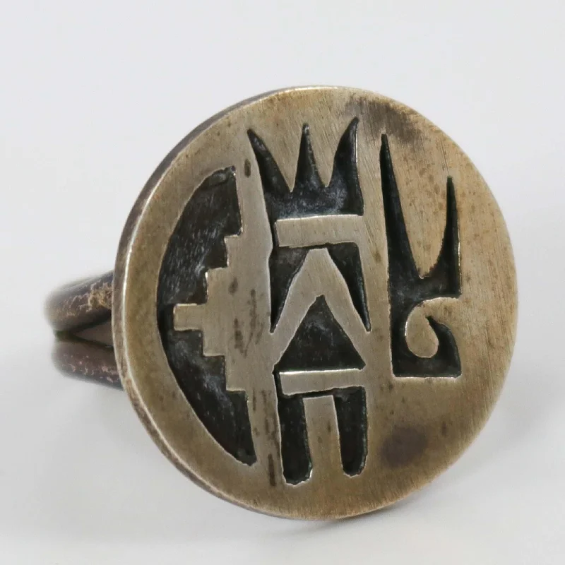 1960s Hopi Overlay Ring