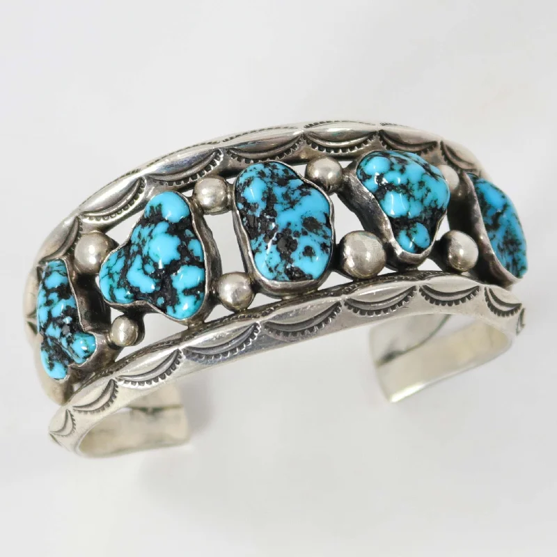 1960s Kingman Turquoise Cuff