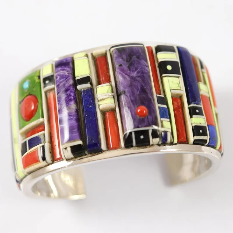 Colorful Inlay Cuff