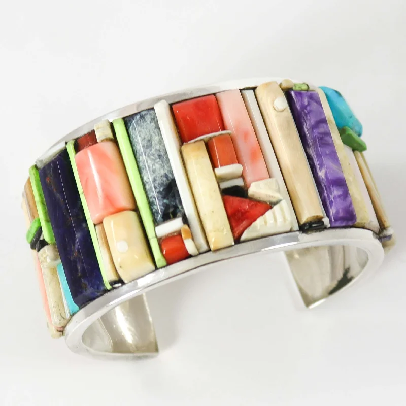 Colorful Inlay Cuff