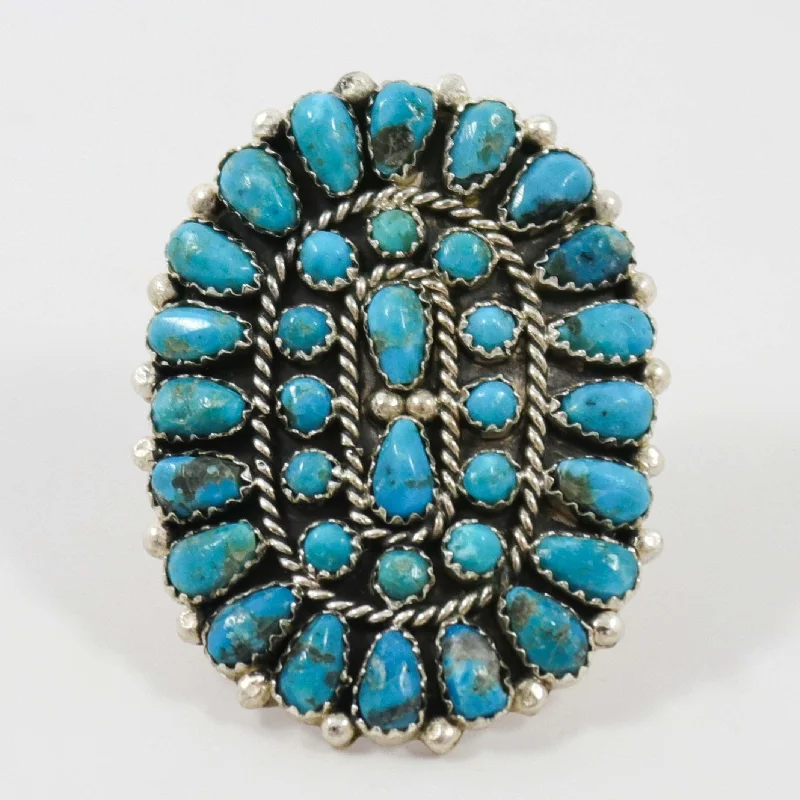 Kingman Turquoise Ring