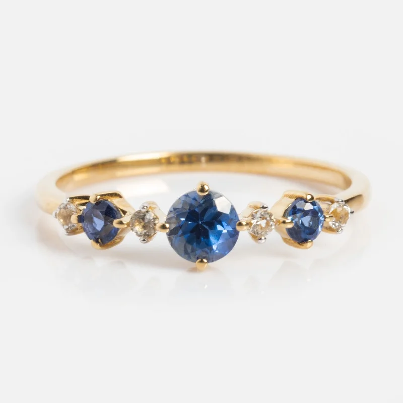 Solid Gold 2024 December Capsule Classic Tanzanite Ring