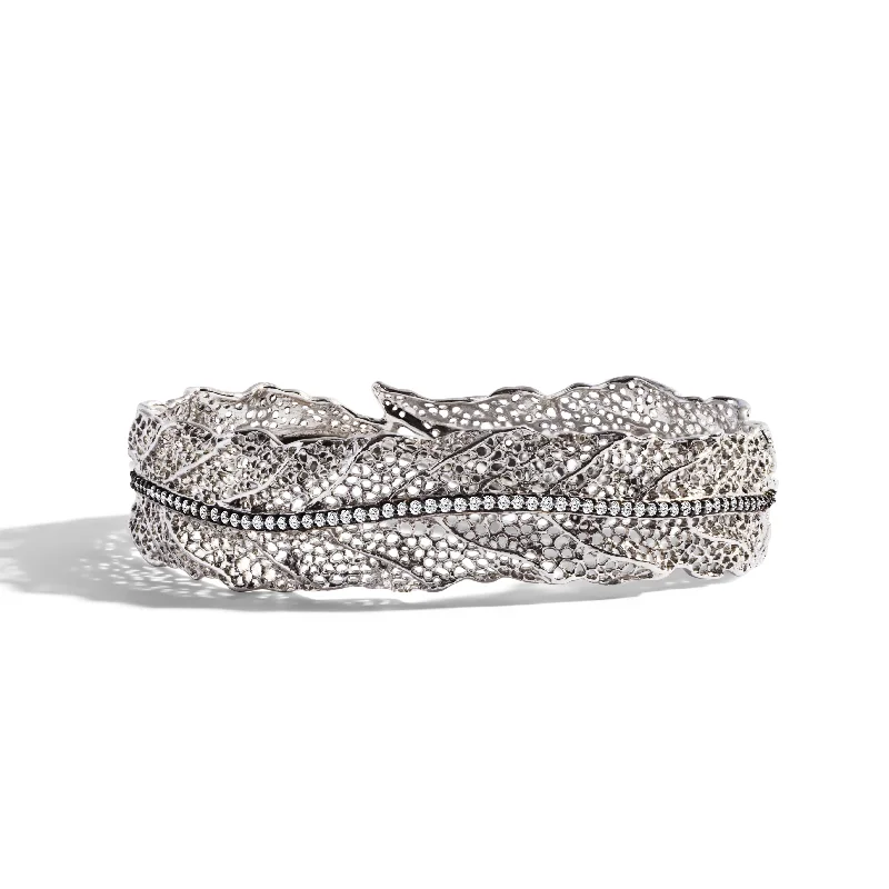 Gooseberry Bangle Bracelet with Diamonds