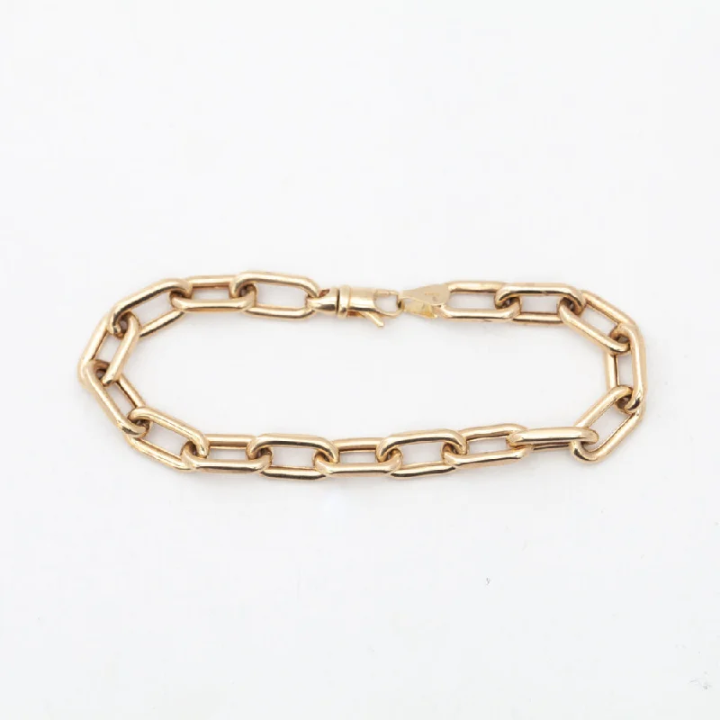 7mm Italian Chain Link Bracelet